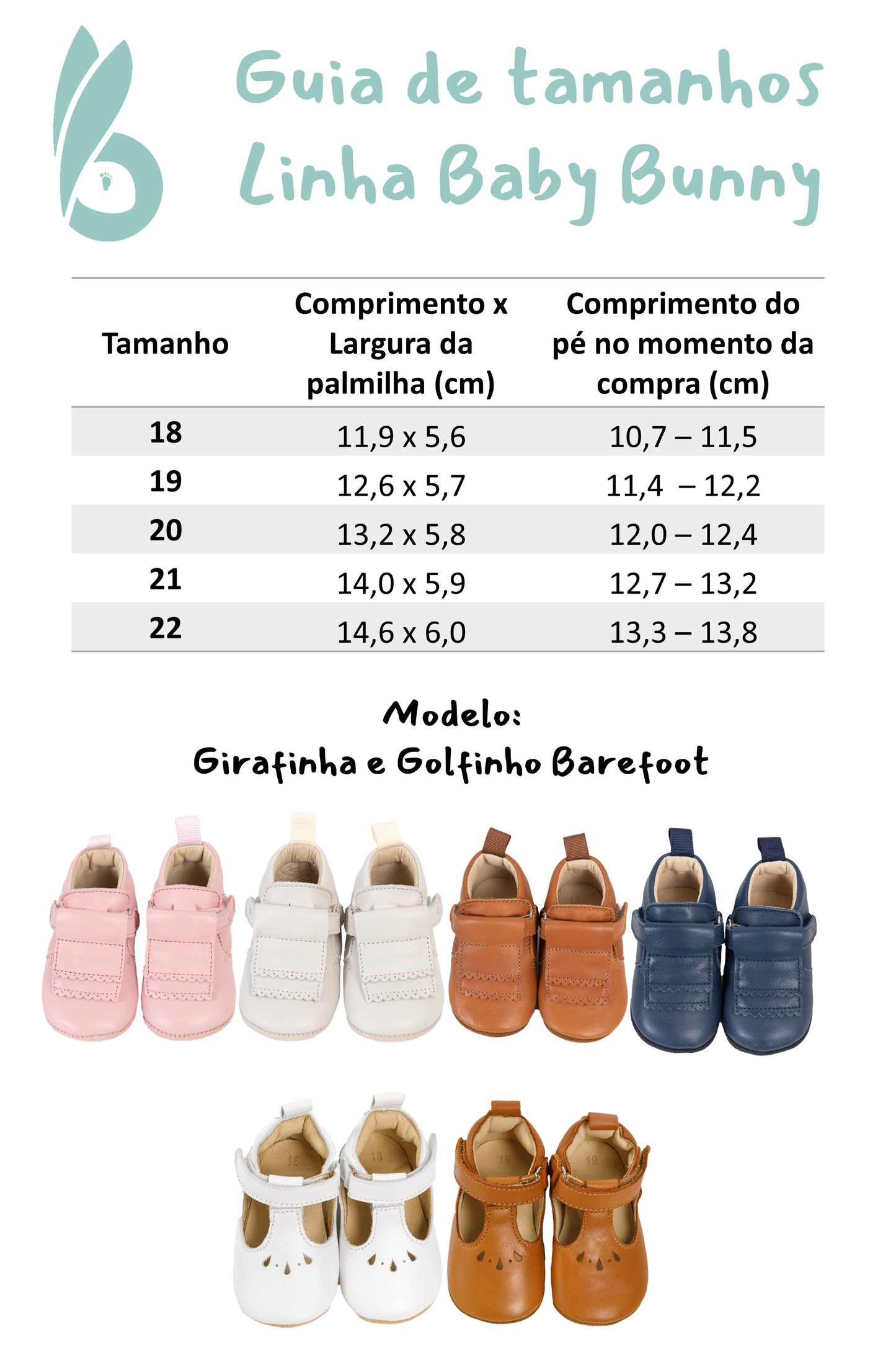 Girafinha Barefoot Rosa